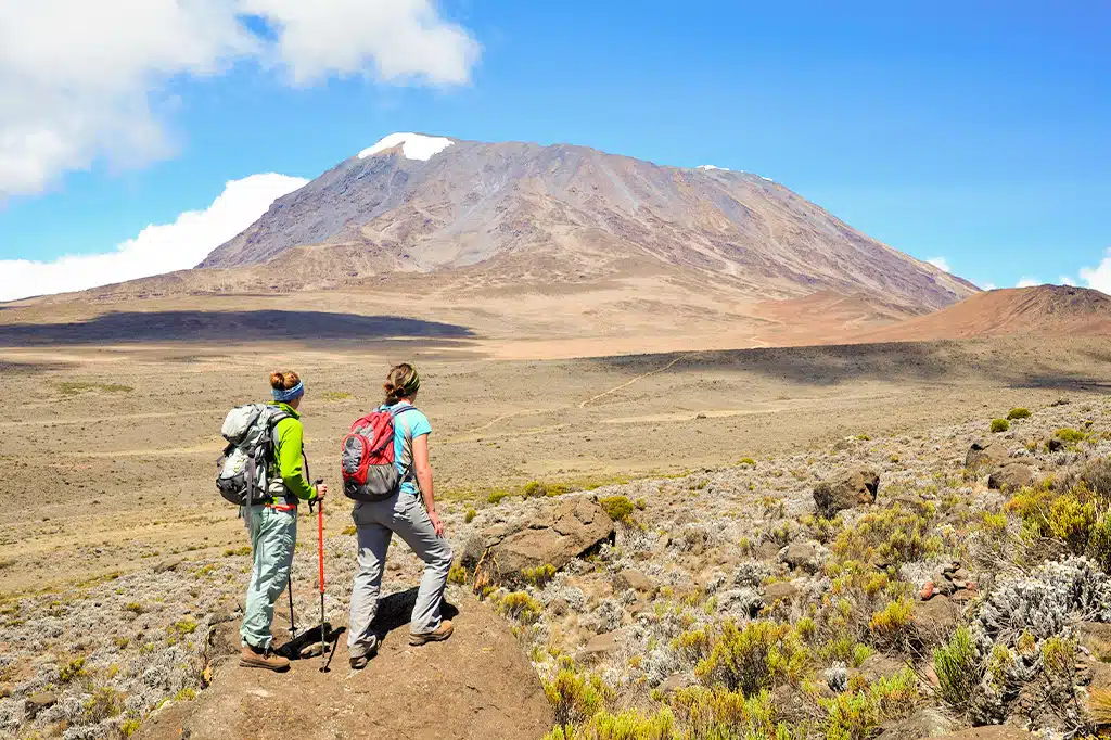 Kilimanjaro Alpine Desert — volcanic scree and moonscape terrain