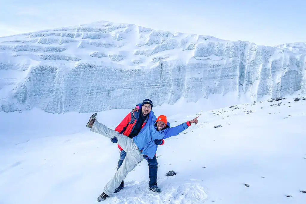 Kilimanjaro Arctic Summit — glaciers, ice cliffs and Uhuru Peak