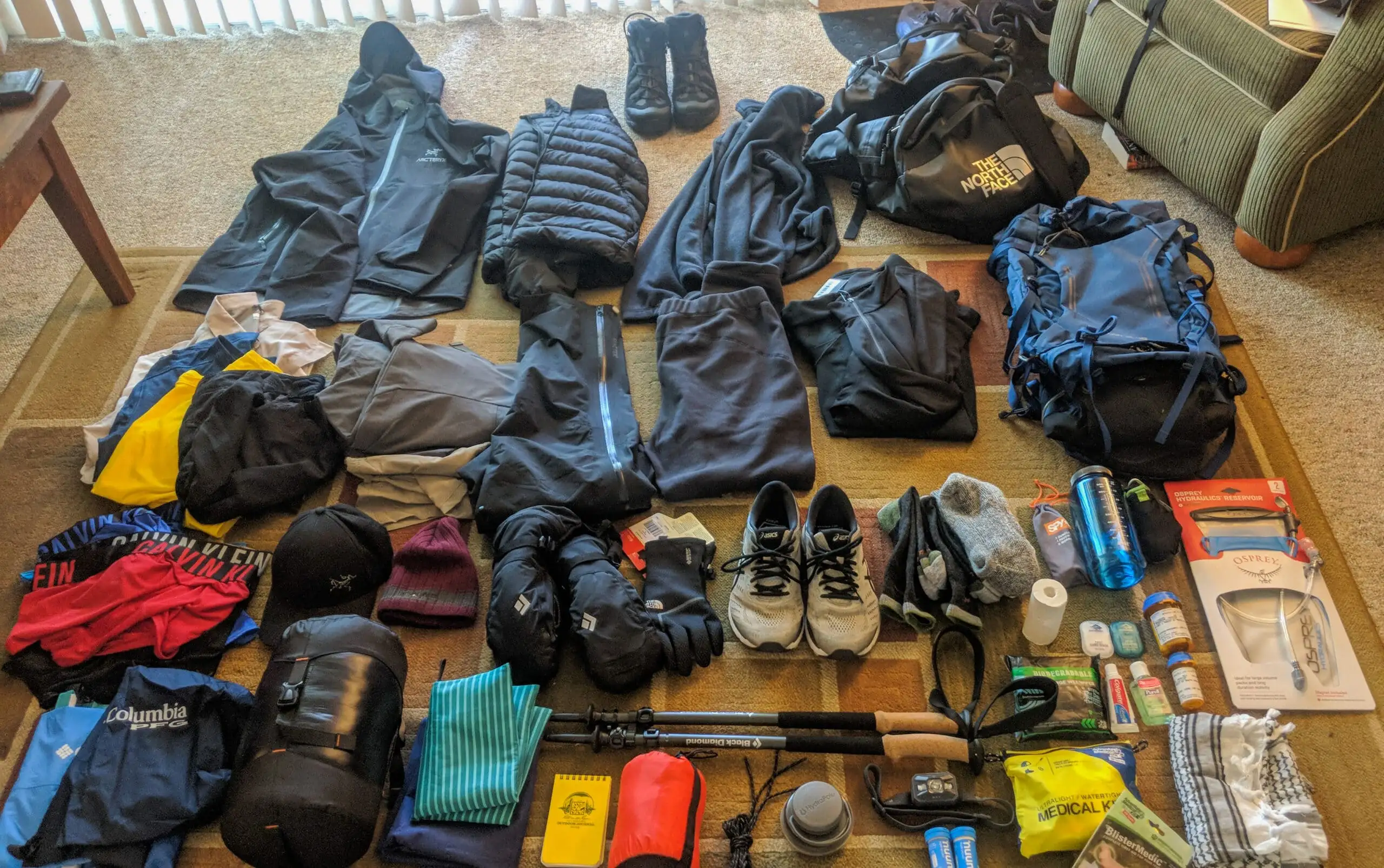 Kilimanjaro gear