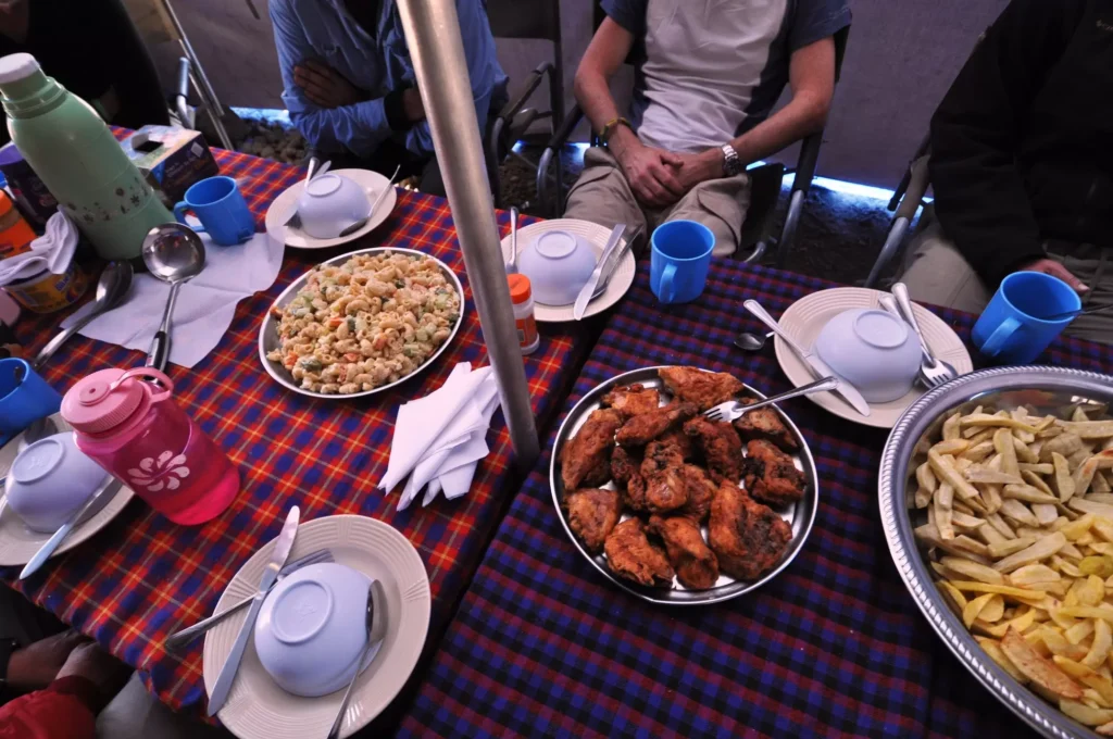 Food And Drinks on Kilimanjaro