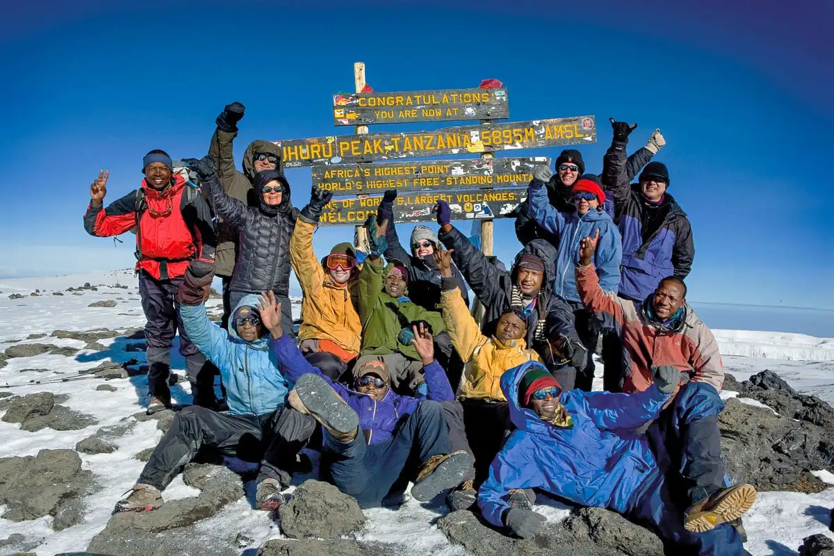 Kilimanjaro joining groups