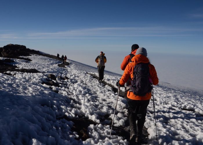 Hiking Kilimanjaro